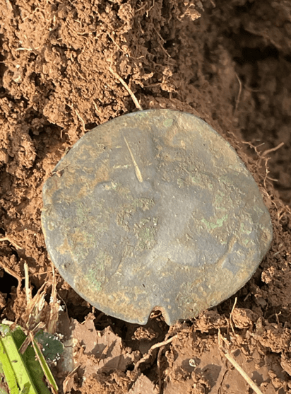  A King George II Half Penny, minted between 1727 and 1760